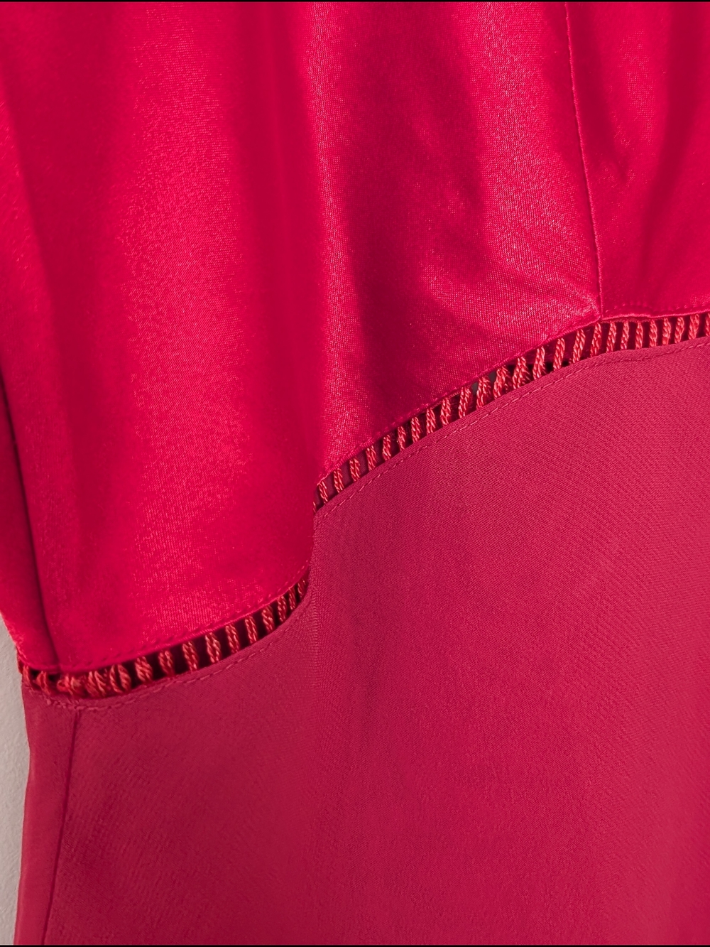 Spring Magenta Slip Dress - Picture 3 of 5